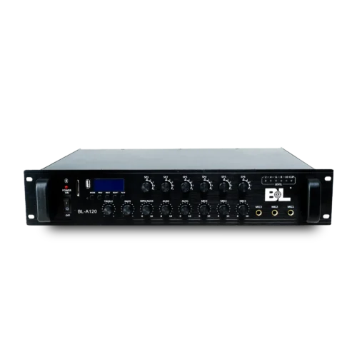 AMPLIFICADOR DE ZONA BL-A120 | 6 CANALES INDEPENDIENTES 120W RMS CON BT/FM/USB