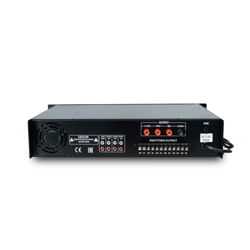AMPLIFICADOR DE ZONA BL-B7350 | 6 CANALES INDEPENDIENTES 350W RMS CON BT/FM/USB - Imagen 2