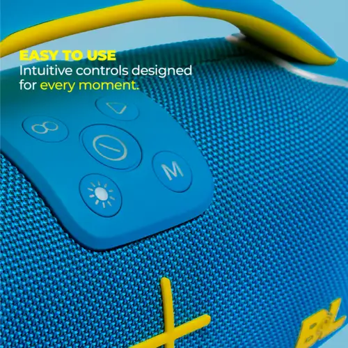 PARLANTE PORTATIL BLUETOOTH B&L AM-67 50W SUMERGIBLE IPX7 - Imagen 5