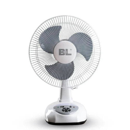 VENTILADOR RECARGABLE 12 PULGADAS TCR-70 CON LUZ LED Y USB